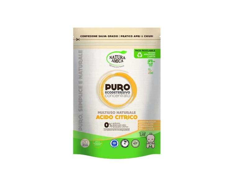 Natur Amica Puro Citric Acid Multiuso Natur: Fabric Softener, Anti-Lime And