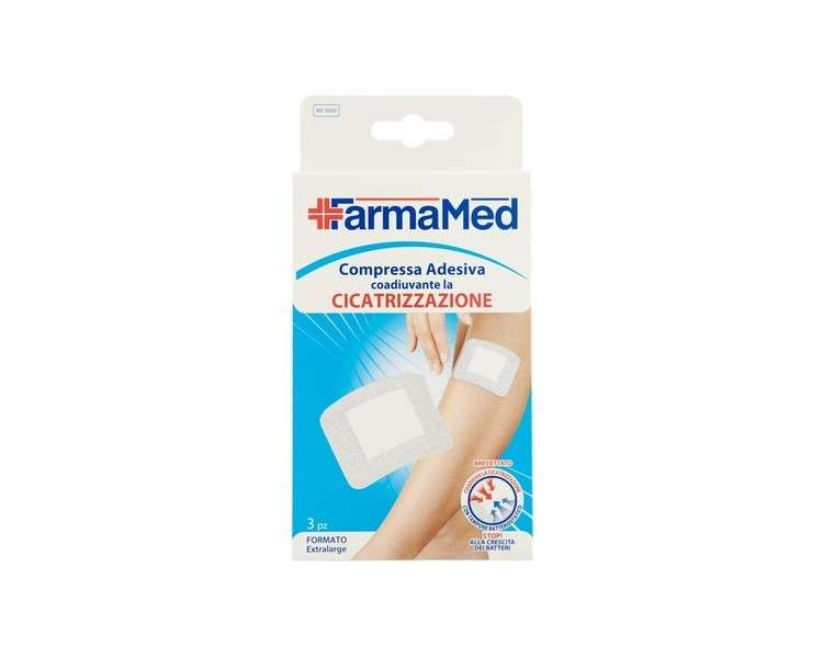 Farmamed Skin Bandage 10x8cm 3 Pieces - Pack of 3