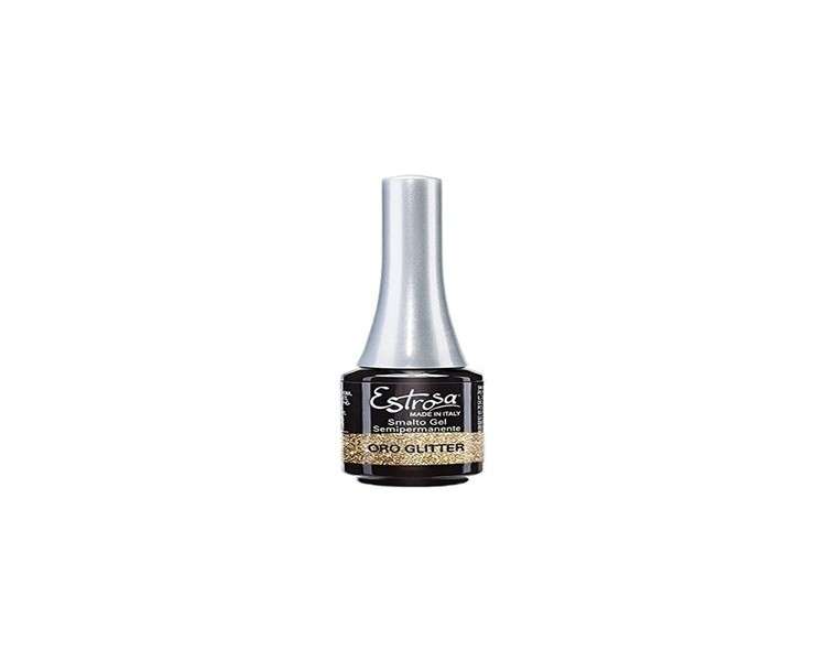 Estrosa Nail Polish/Gel Mini Gold Glitter