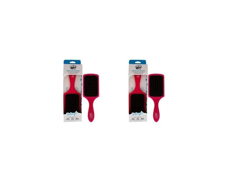 Wet Brush Paddle Detangler Pink 1 Count