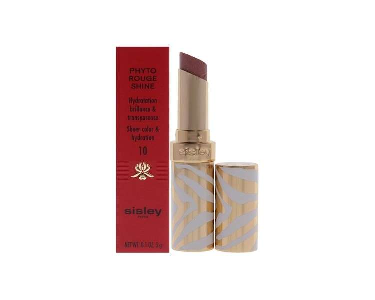 Sisley Phyto-Rouge Shine Sheer Nude Lipstick for Women 0.1 oz - Refillable