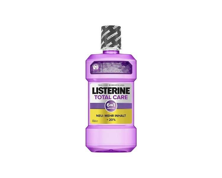 Listerine Total Care Antibacterial Mouthwash 600ml