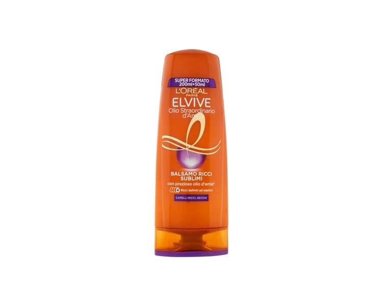 L'Oréal Paris Elvive Öl Straordinario Ricci Sublimi Conditioner for Curly or Frizzy Hair 250ml