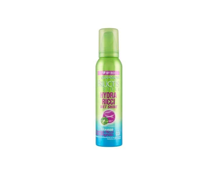 Garnier Fructis Hydra Curly Wet Shine  Wet Curly Reviving Mousse  150ml