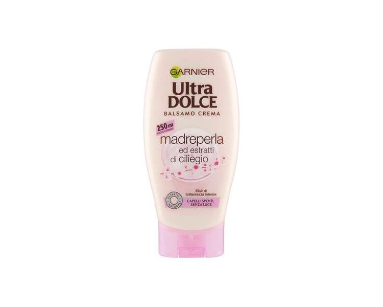 Garnier Ultra Dolce Mother of Pearl and Cherry Blossom Cream Balm for Shiny Hair Without Light, 200 ml