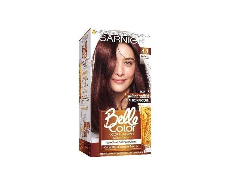 Garnier Belle Color Permanent Hair Coloring Moka Brown