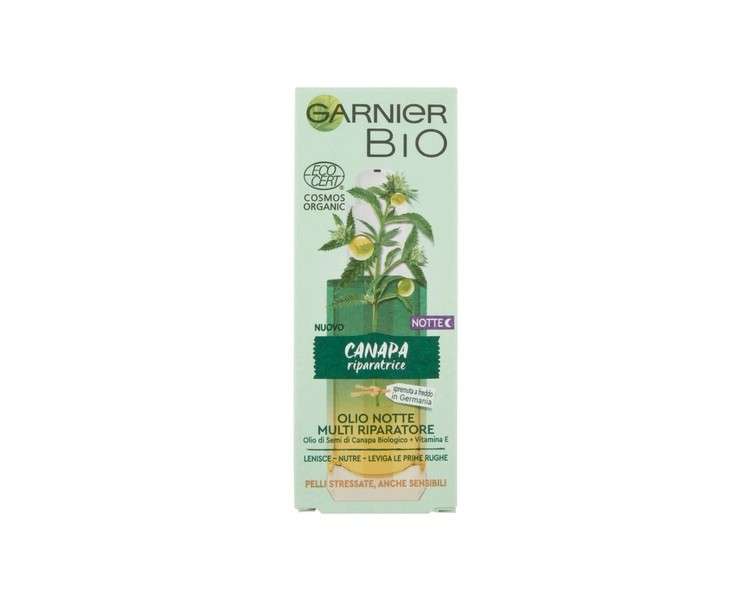 Garnier Organic Multi Repairing Night Oil with Hemp 30ml