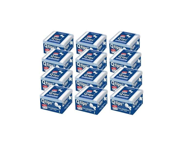 Q-tips Cotton Swabs Cube Box Advantage Pack 206 Count