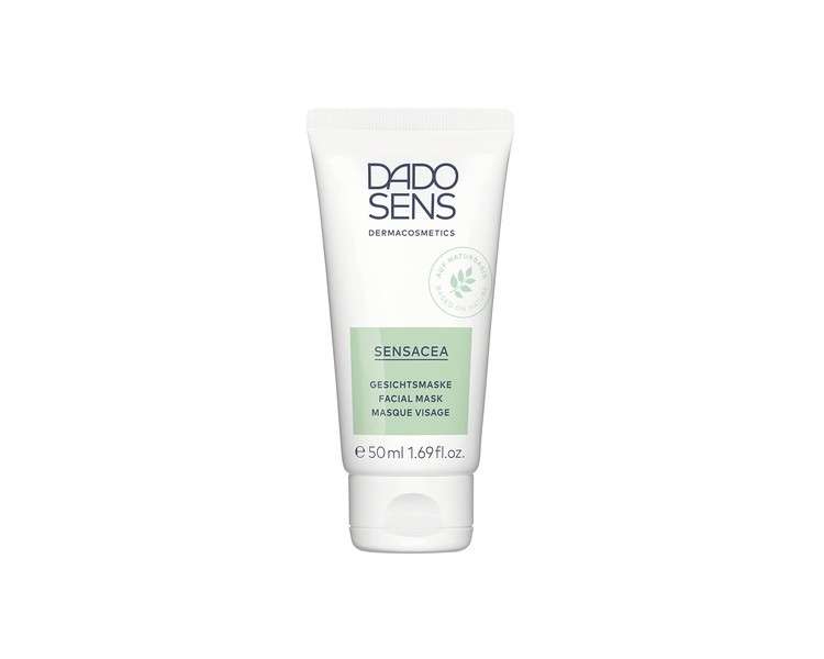 Dado Sens Sensacea Face Mask 50ml - Mild Mask for Hypersensitive Skin with Tendency to Couperose and Early Signs of Rosacea