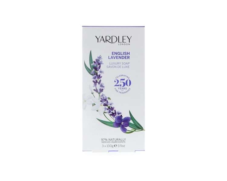 Yardley English Lavender Coffret 3 Soaps 100g