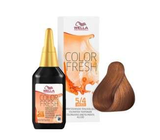 Wella Color Fresh 5/4 Light Brown Red 75ml