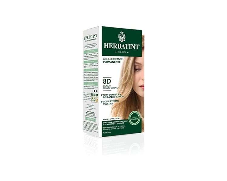 Herbatint Light Golden Blonde 150ml 8D