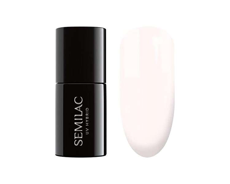 Semilac 155 Ivory Cream UV Hybrid Nail Polish 7ml