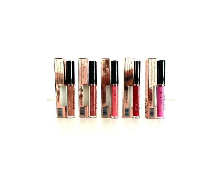 MAKEUP REVOLUTION Salvation Velvet Intense Lip Lacquer - Choose Your Shade