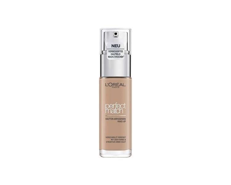 L'Oréal Paris Perfect Match Make-Up 3.R/3.C Rose Beige Liquid Makeup with Hyaluronic and Aloe Vera 30ml