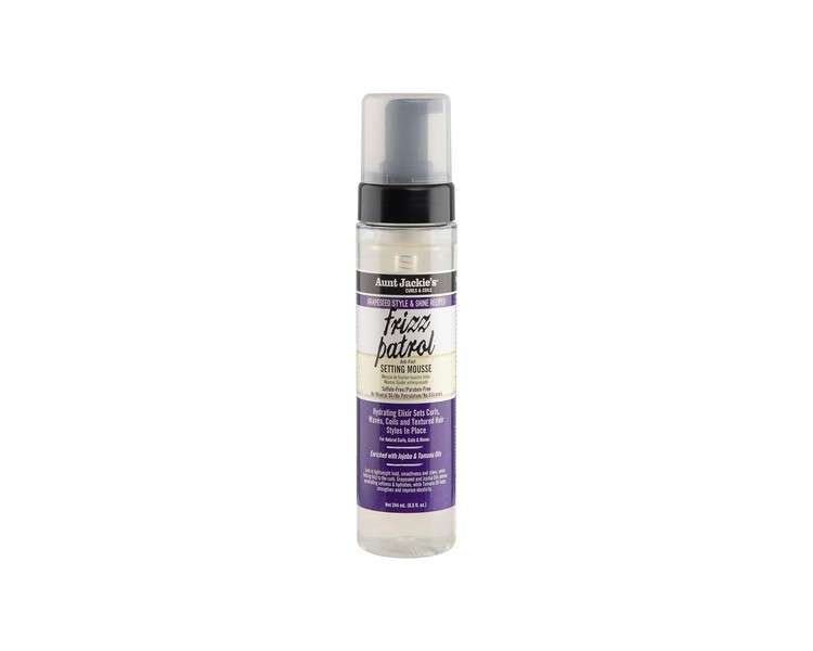 Aunt Jackie's Grapeseed Frizz Patrol Setting Mousse 8.5oz