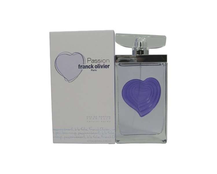 Passion Franck Olivier for Women Eau De Parfum Spray 2.5 oz