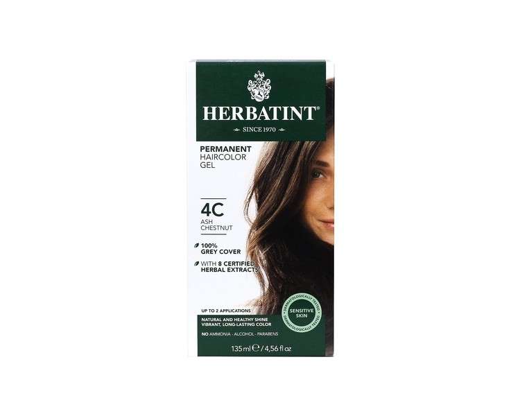 Herbatint Hair Dye 4C Ash Chestnut