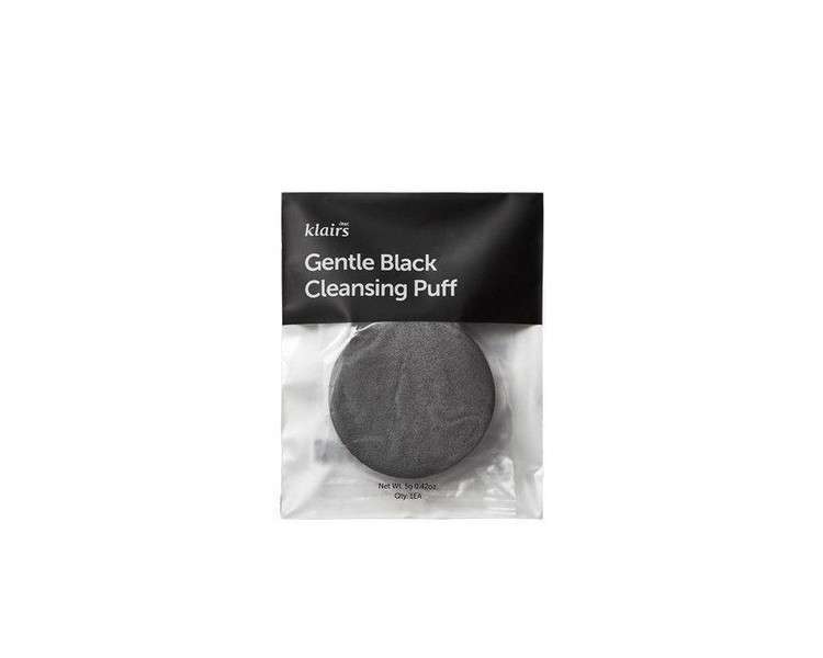 KLAIRS Gentle Black Cleansing Puff