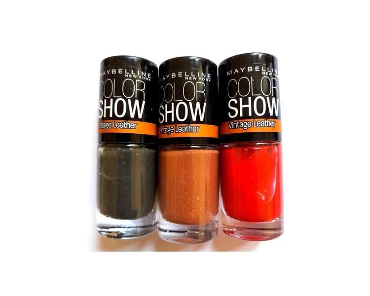 Maybelline Color Show Nail Polish Vintage Leather Nail Lacquer