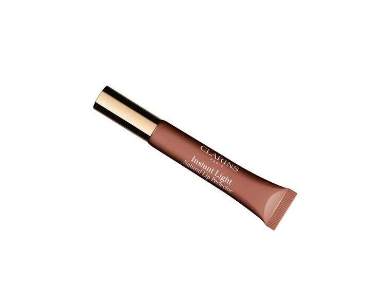 Clarins Instant Light Natural Lip Perfector - 06 Rosewood Shimmer Lip Gloss 12ml