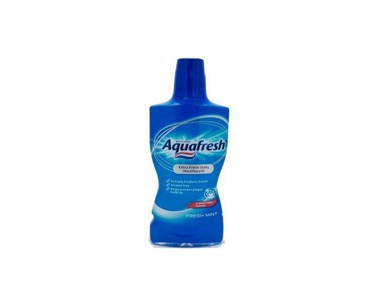 Metropharm Aqua Fresh Daily Mouthwash Mint 500ml