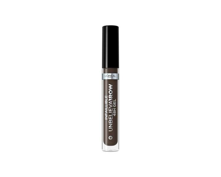 L'Oreal Paris Unbelieva Brow Long-Lasting Brow Gel 104 Brown 3.4ml