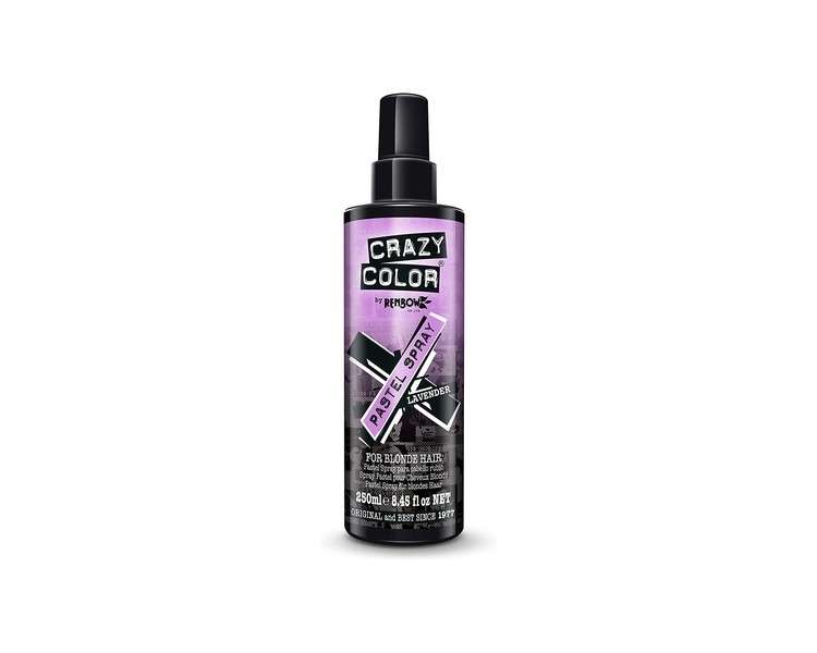 Crazy Color Pastel Hair Spray Lavender 250ml