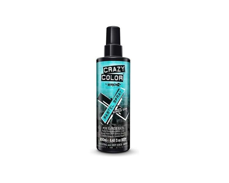 Crazy Color Pastel Hair Spray Bubblegum Blue 250ml