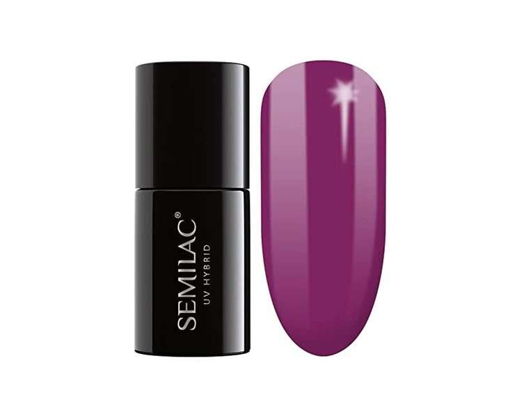 Semilac UV Nail Polish 012 Pink Cherry 7ml