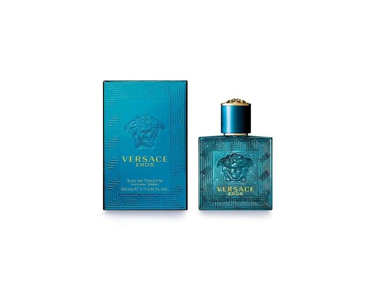 Versace Eros for Men Eau de Toilette Spray 1.7 Ounce Fresh 0.17 Fl Oz