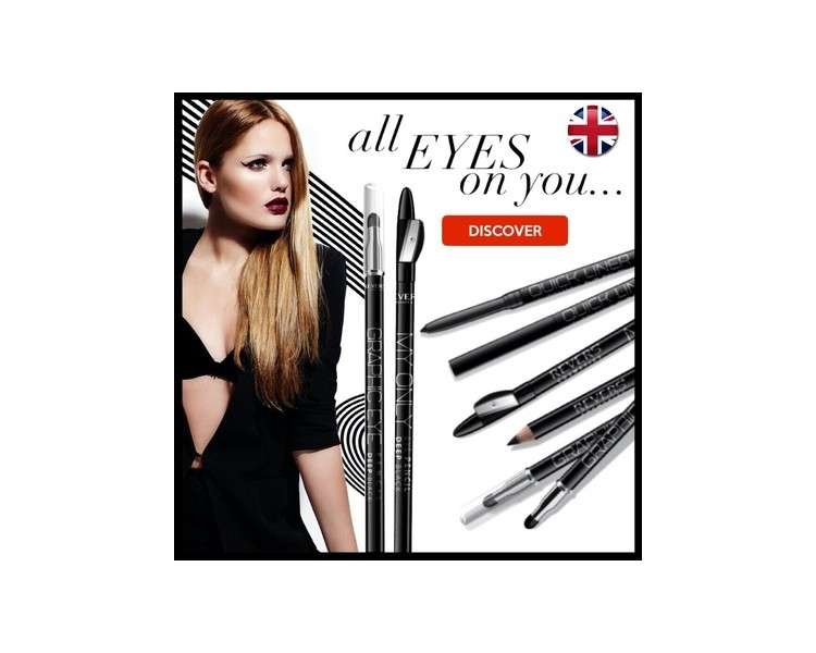 Long-Lasting Black Eye Liner Precision Pencil Winged Kohl Kajal UK