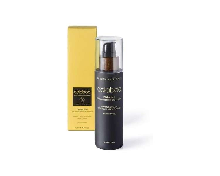 OOLABOO Mighty Rice Thickening Blow Dry Booster 200ml