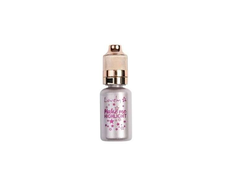 LOVELY Make Me Highlight Liquid Face Highlighter 01 Silver