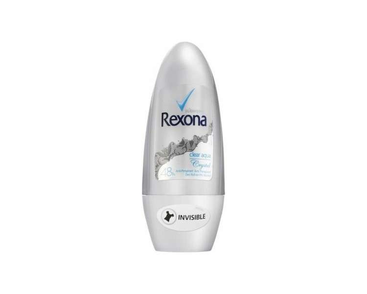 Rexona Women Crystal Clear Aqua Antiperspirant 48 Hours No Alcohol Roll-On 50ml