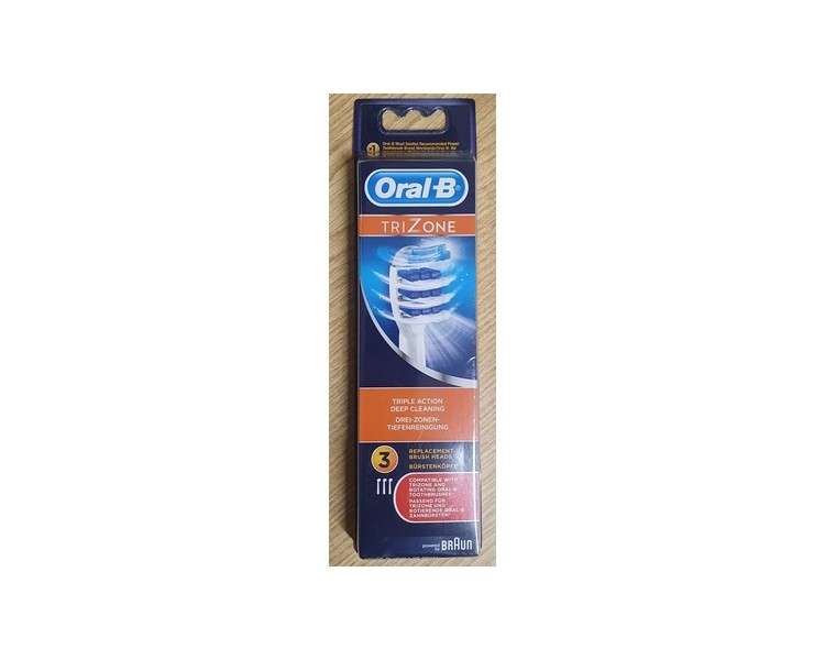 Oral-B EB30-3 TriZone 3 Series Stick-in Toothbrushes - Pack of 3