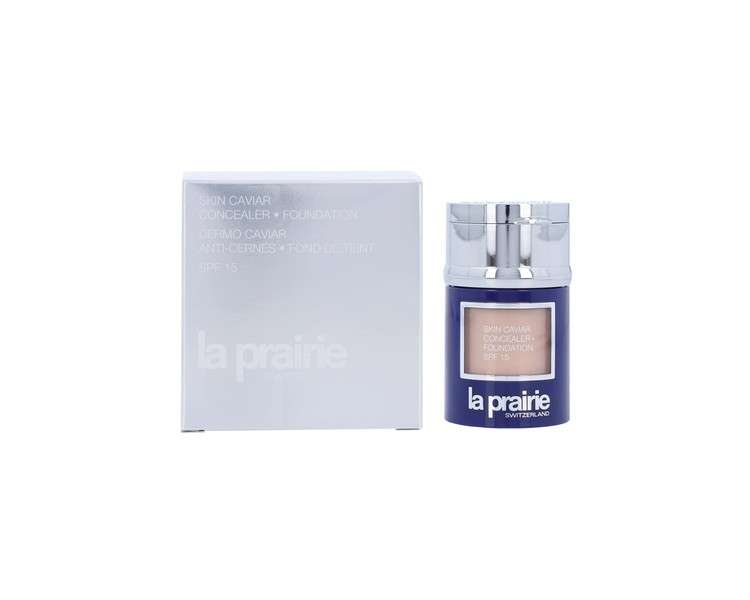 La Prairie Skin Caviar Concealer Foundation SPF 15 Cream Peche 1 Ounce