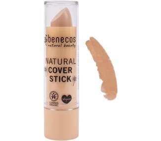 Benecos Natural Beauty Biocosmetics Cover Stick High Coverage Talk-Free Vegan Beige