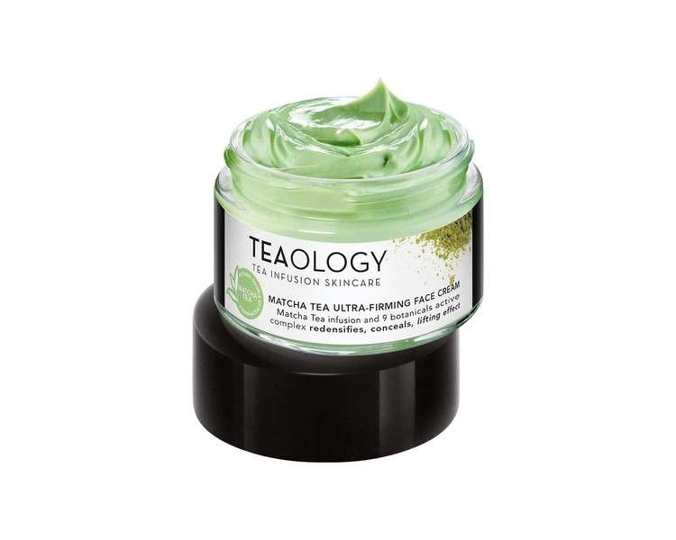 Teaology Matcha Tea Ultra-Firming Cream 50ml Anti-Aging Face Care with Matcha Tea and Mineral Pigments - Vegan