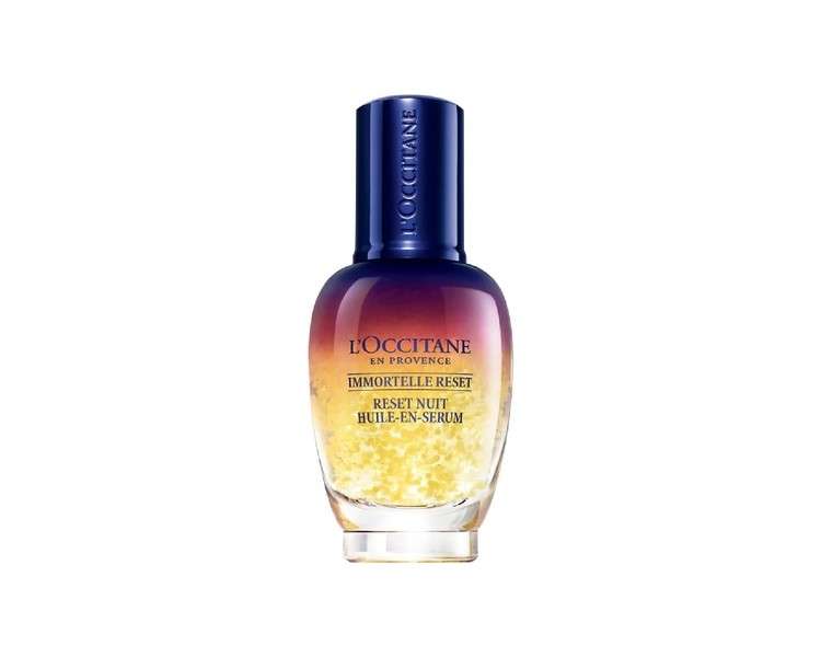 L'Occitane Immortelle Reset Overnight Oil-In Serum for Women 1oz