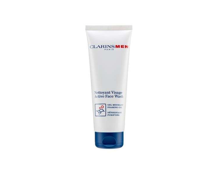 Clarins Men Active Face Wash Foaming Gel 125 ml