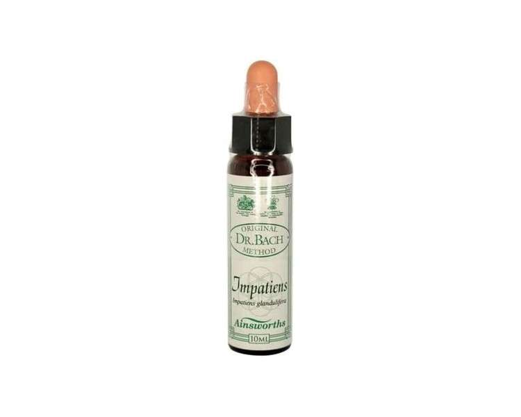 Ainsworths 10ml Impatiens Bach Flower Remedy