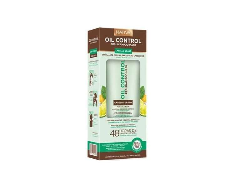 Kativa Oil Control Shampoo Multicoloured 200ml