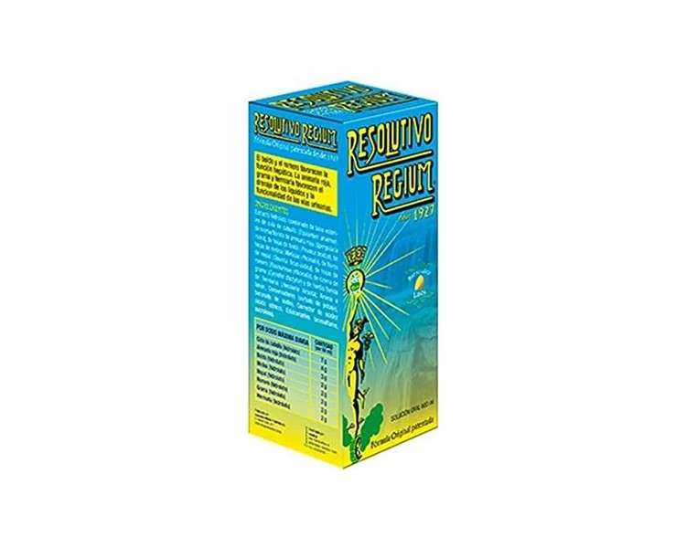 Resolutivo Regium Lemon Oral Solution 600ml
