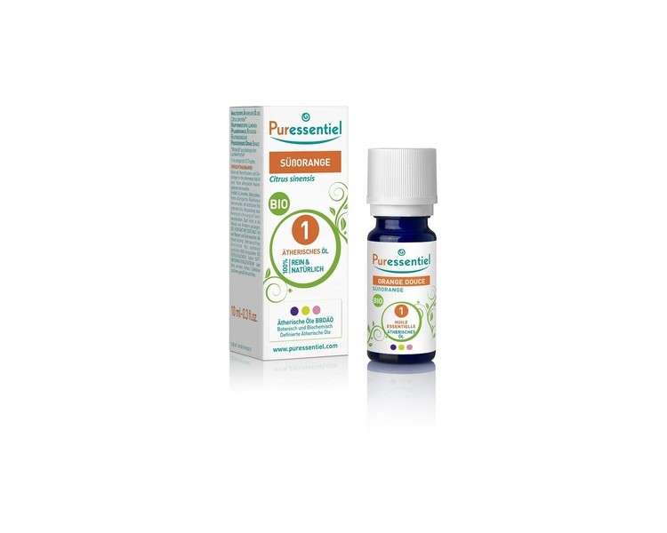 Puressentiel Organic Orange Essential Oil 10ml - Lot of 1