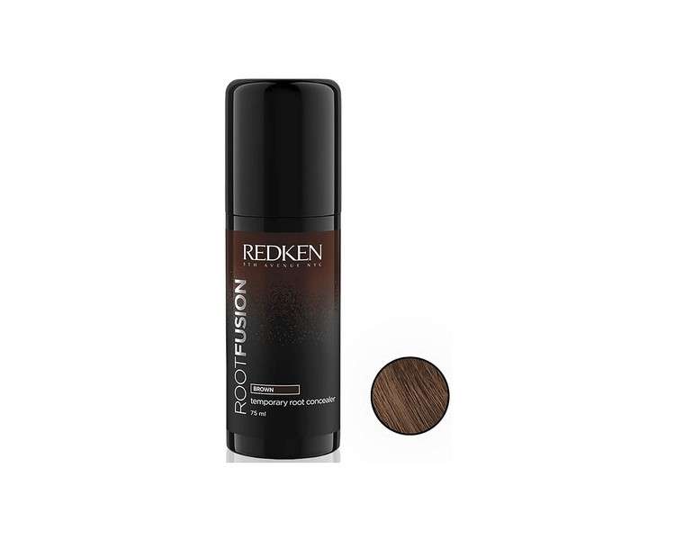 Redken Root Fusion Temporary Root Hair Concealer 75ml Brown