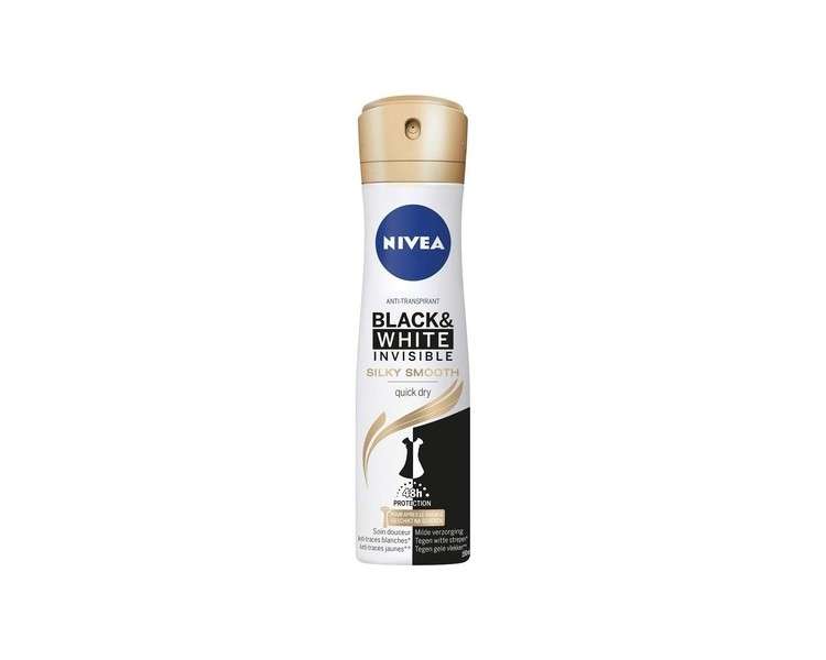 Nivea Anti-Perspirant Spray Black & White Invisible Silky Smooth 150ml