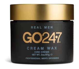 GO247 Real Men Cream Wax for Men 2oz