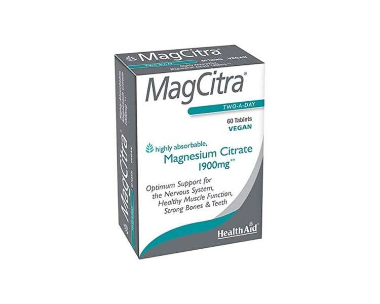 HealthAid Magcitra 60 Tablets