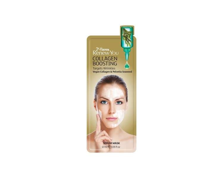 7th Heaven RenewYou Collagen Serum Mask to Boost Collagen Production for Rehydrated and Radiant Skin